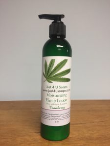 Moisturizing lotion by Just 4 U Soaps