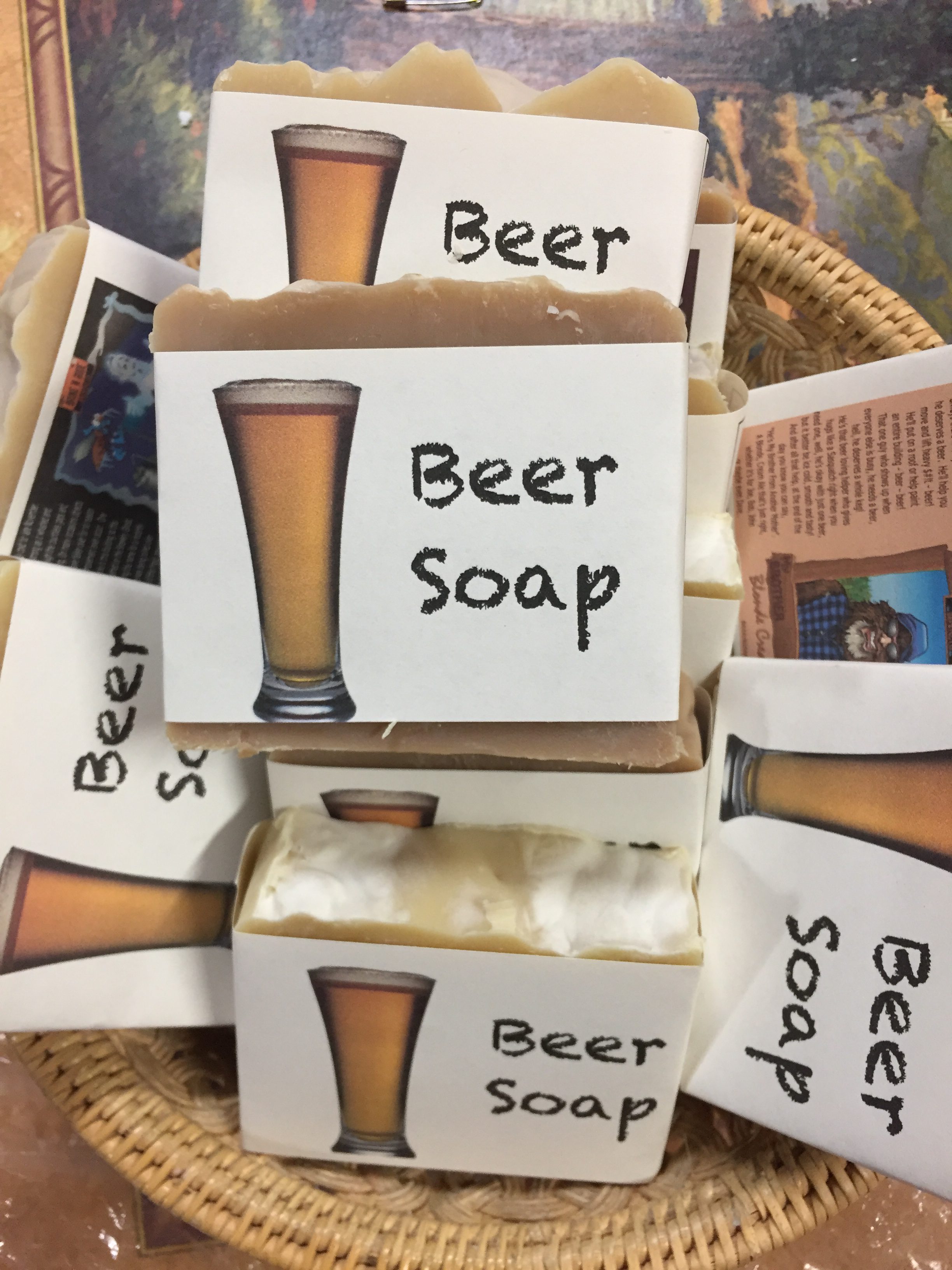 Benefits of Beer Soap