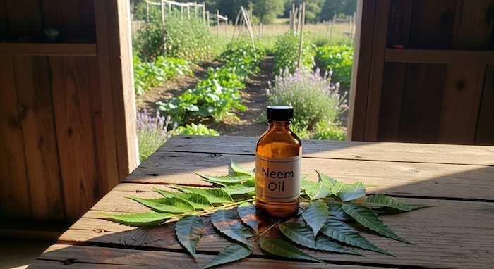 Neem oil for skincare and garden