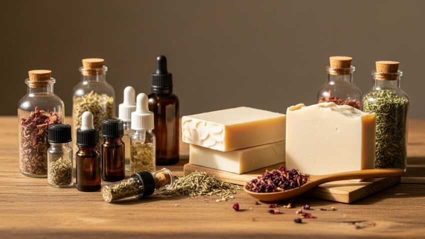 What to scent soap with essential or fragrance oils