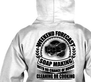 soapmaking, shirt for soap