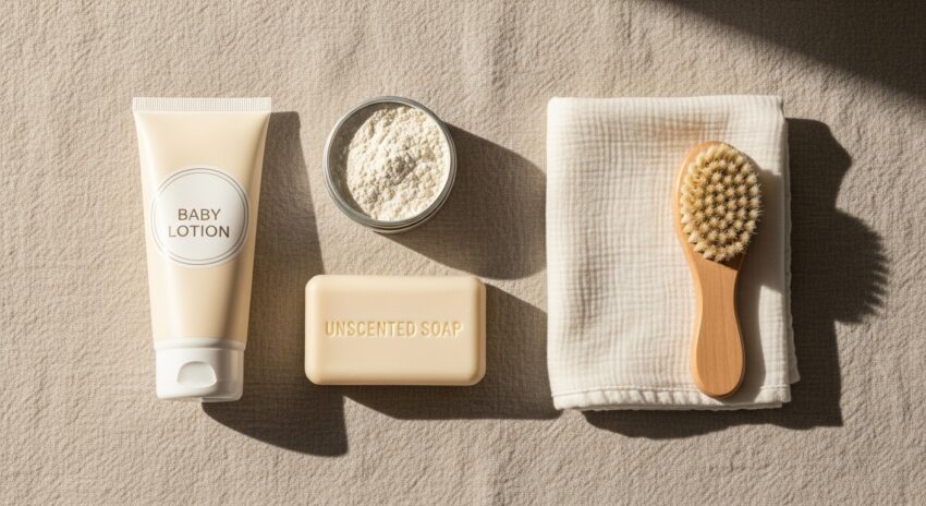 Natural baby skincare essentials for gentle, sensitive skin care