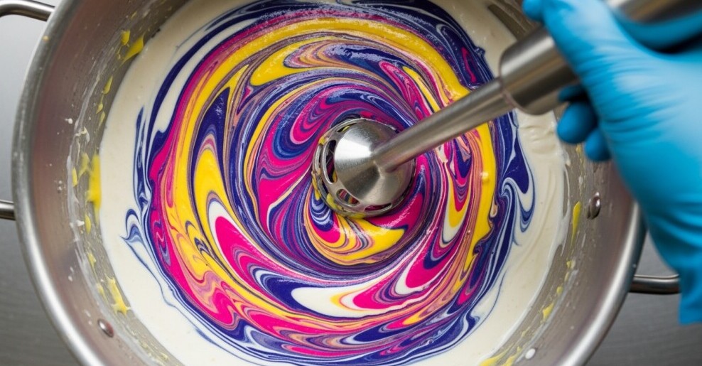 Soap Swirl - In the Pot Technique